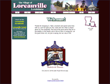 Tablet Screenshot of loreauville.us